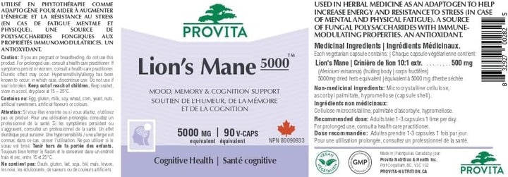 Provita - Lion's Mane 5000 (90 caps)