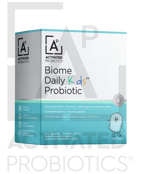 Activated Probiotics - Biome Daily Kids Probiotic, 30caps - Image 1