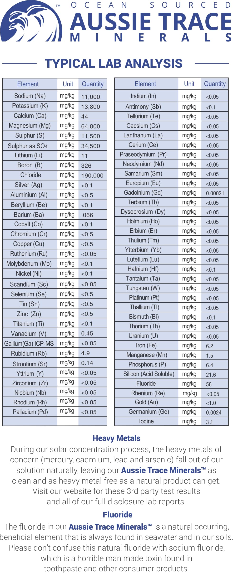 Aussie Trace Minerals - Trace Minerals Original, 240ml