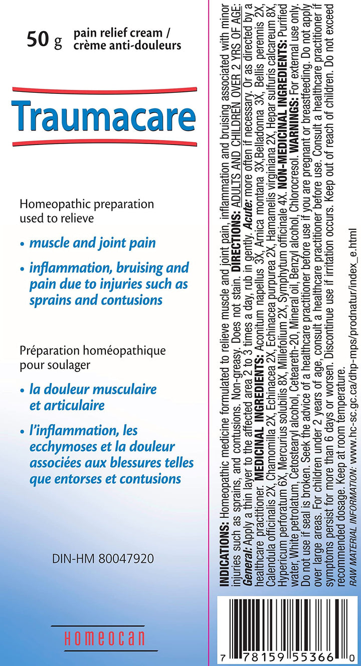 Homeocan - Traumacare, 50g