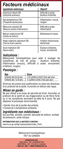 Homeocan - Kids 0-9 Throat Ease 100ml