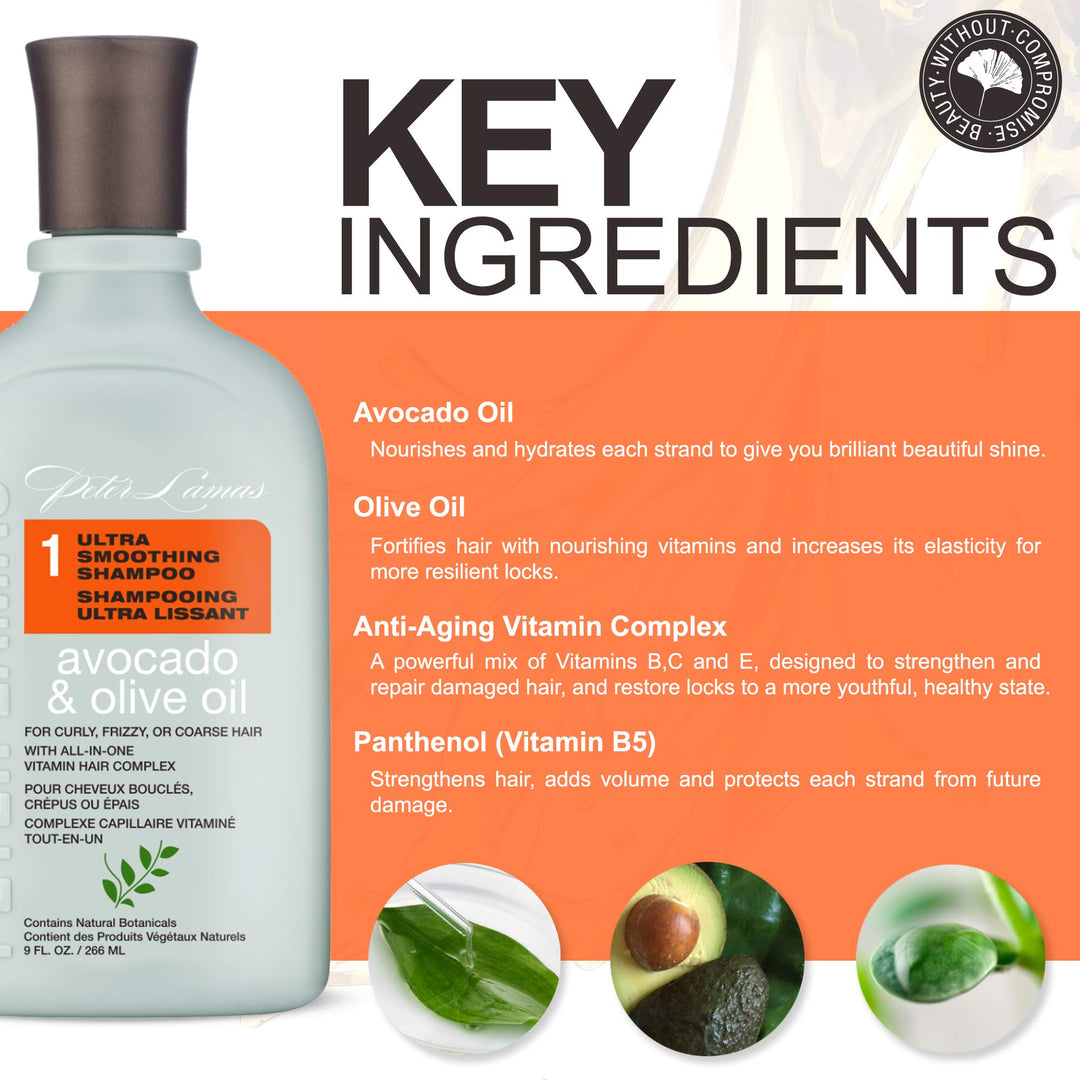 Peter Lamas - Avocado&Olive Shampoo (266ml)