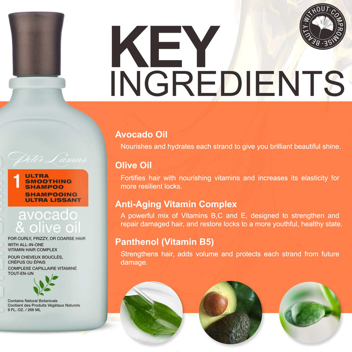 Peter Lamas - Avocado&Olive Shampoo (266ml)