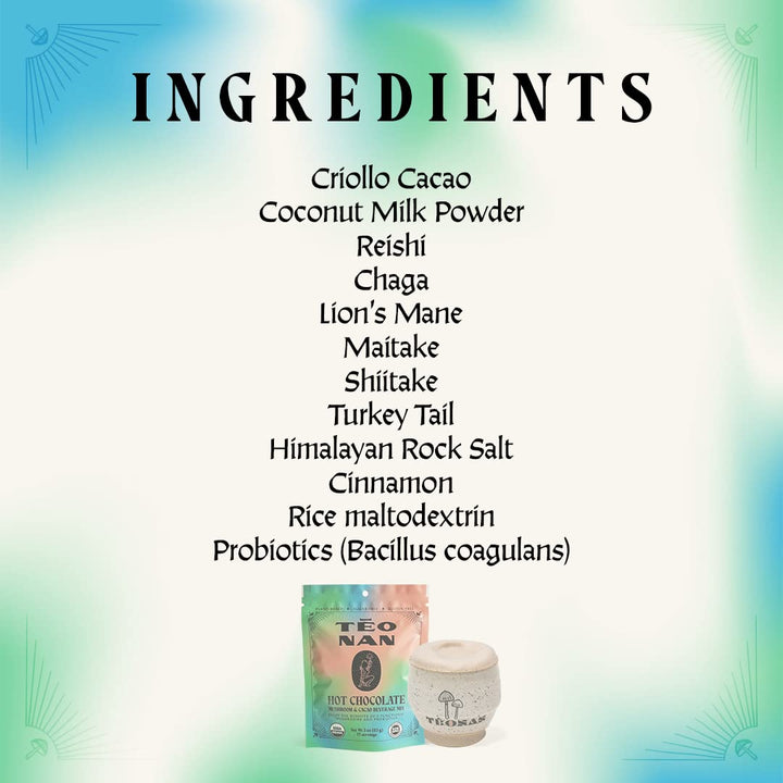 Teonan Biomedical - Hot Chocolate - Cacao Instant (15srv)