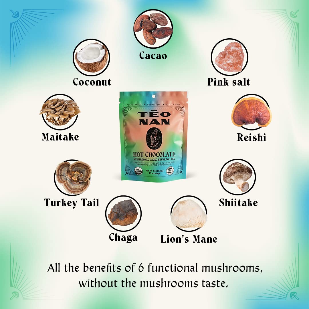 Teonan Biomedical - Hot Chocolate - Cacao Instant (15srv)