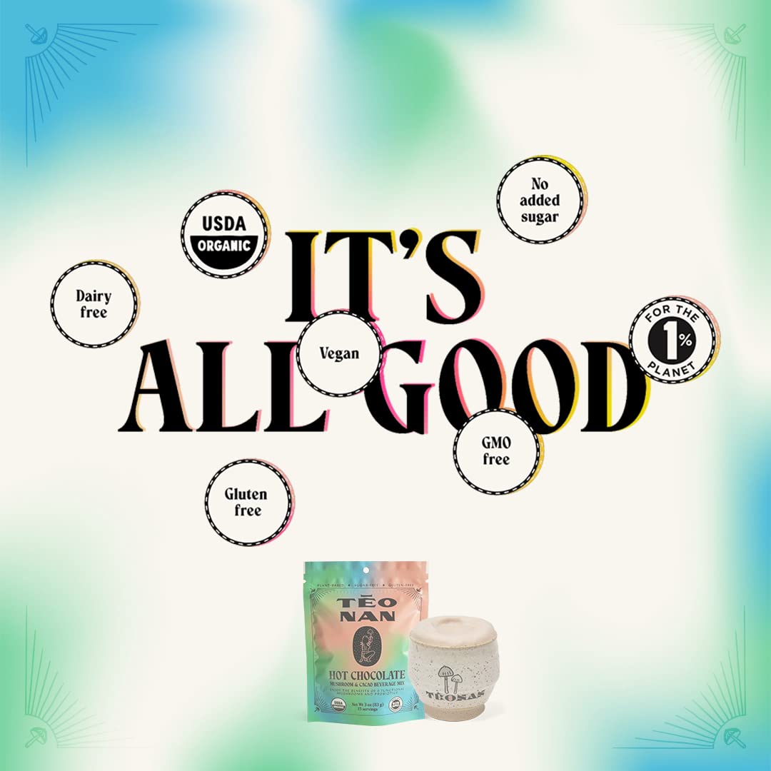 Teonan Biomedical - Hot Chocolate - Cacao Instant (15srv)