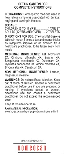 Homeocan - Tinnitus, 60tab