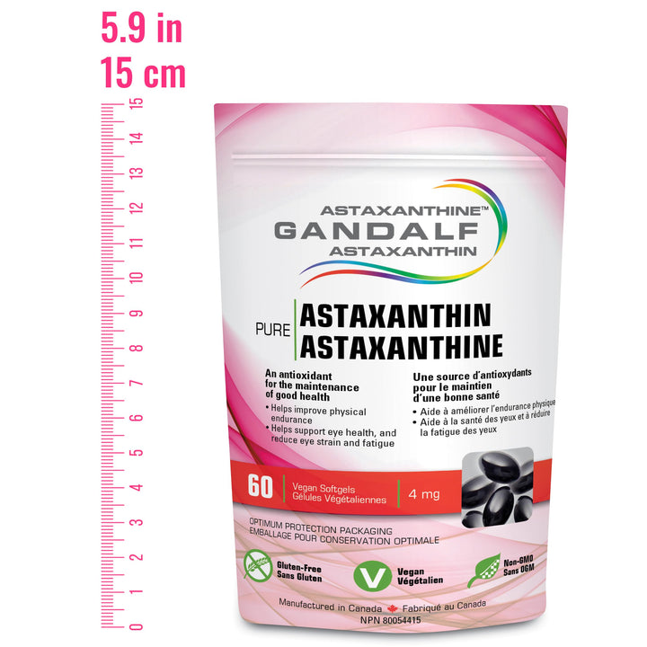 Gandalf - Astaxanthin 4mg, 60 Vcaps - Gandalf