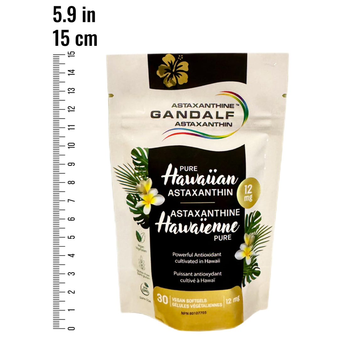 Gandalf - Hawaiian Astaxanthin 12mg, 30 Vcaps