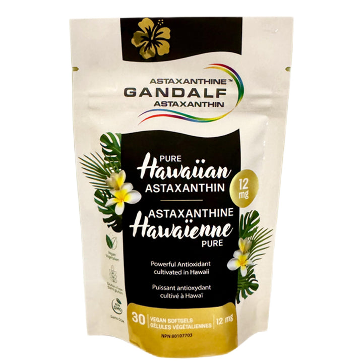 Gandalf - Hawaiian Astaxanthin 12mg, 30 Vcaps