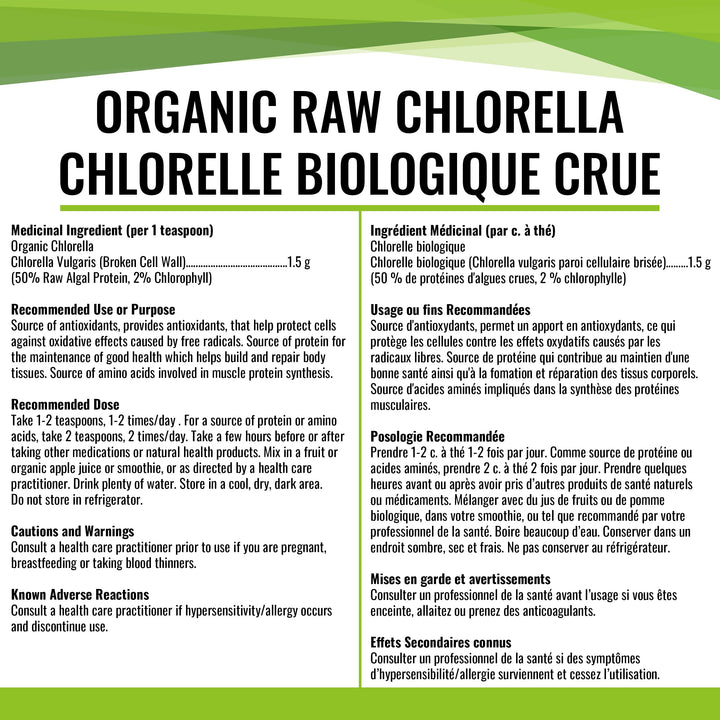 Gandalf - Chlorella Organic, 150 g powder - Gandalf
