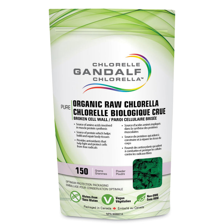 Gandalf - Chlorella Organic, 150 g powder - Gandalf