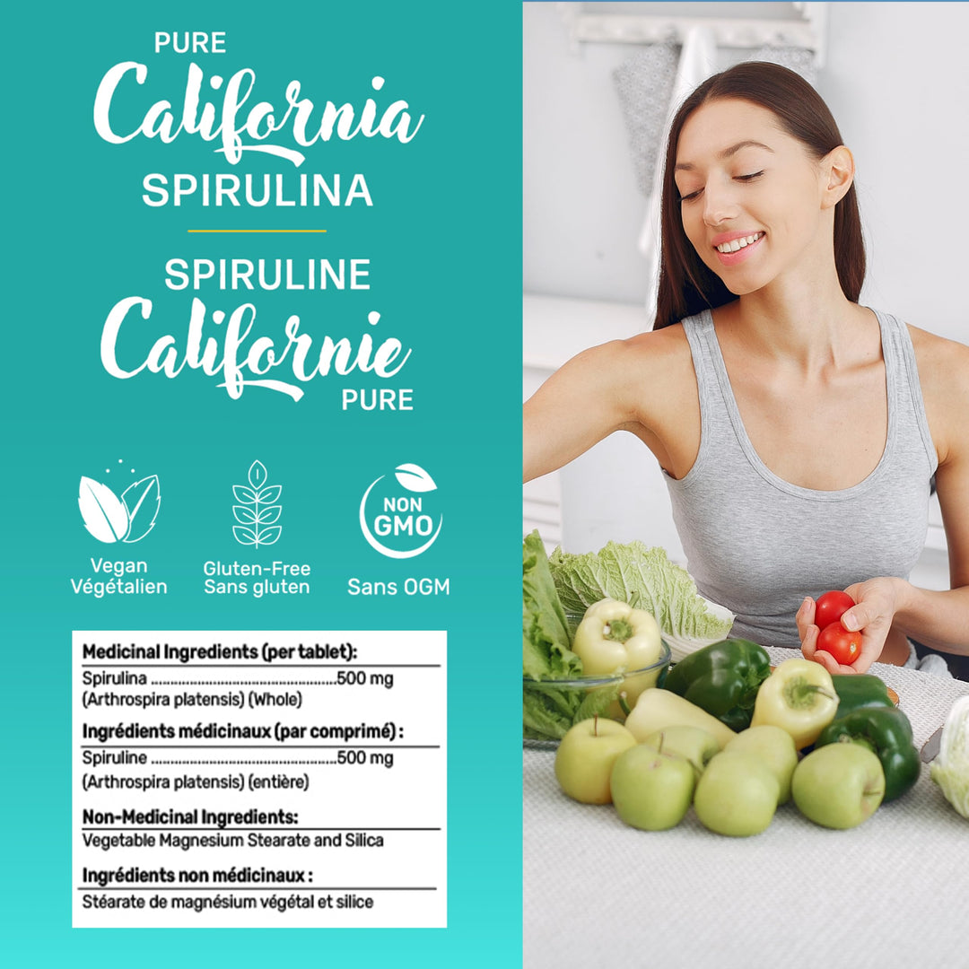 Gandalf - California Spirulina 500mg, 150 tabs - Gandalf