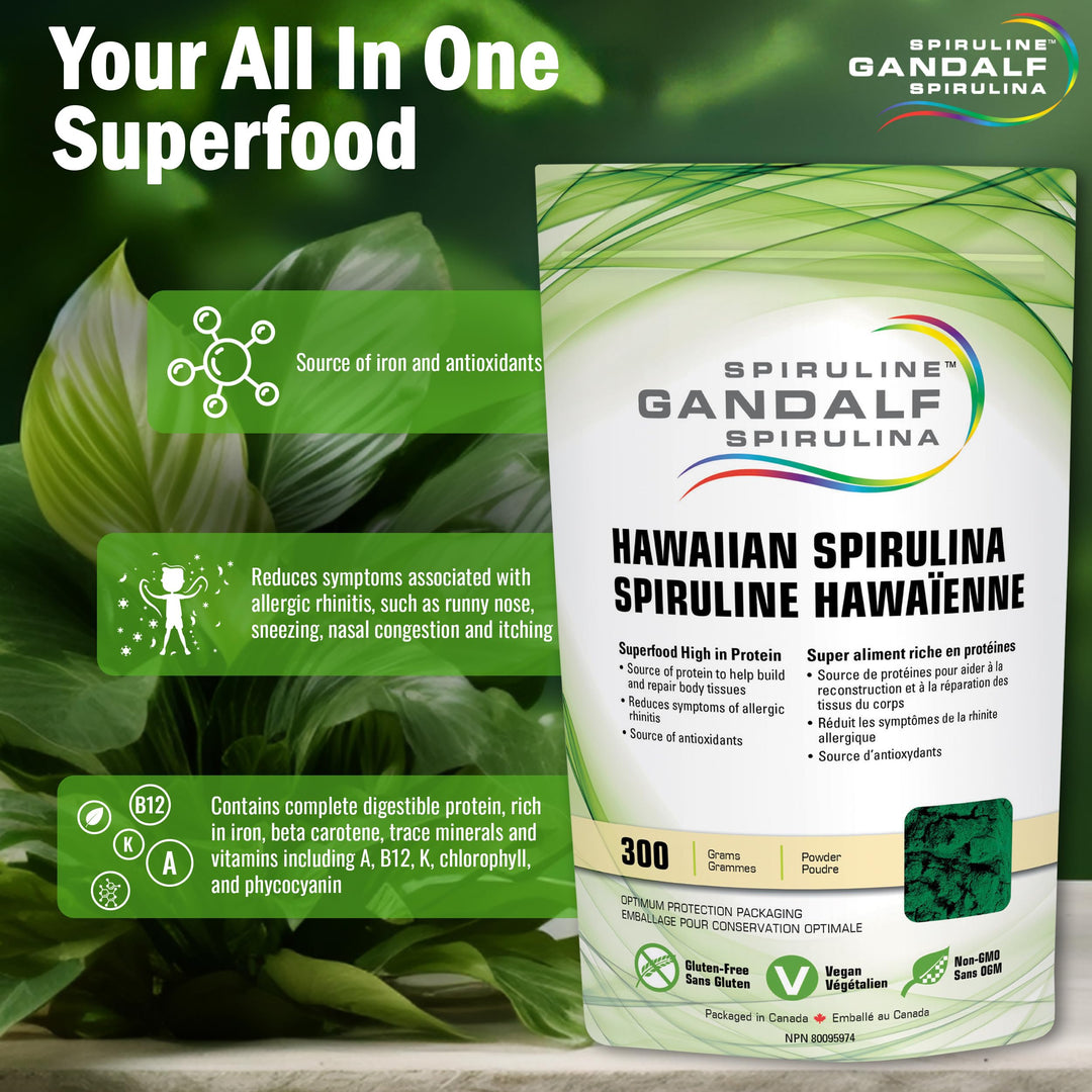 Gandalf - Hawaiian Spirulina, 300g powder - Gandalf