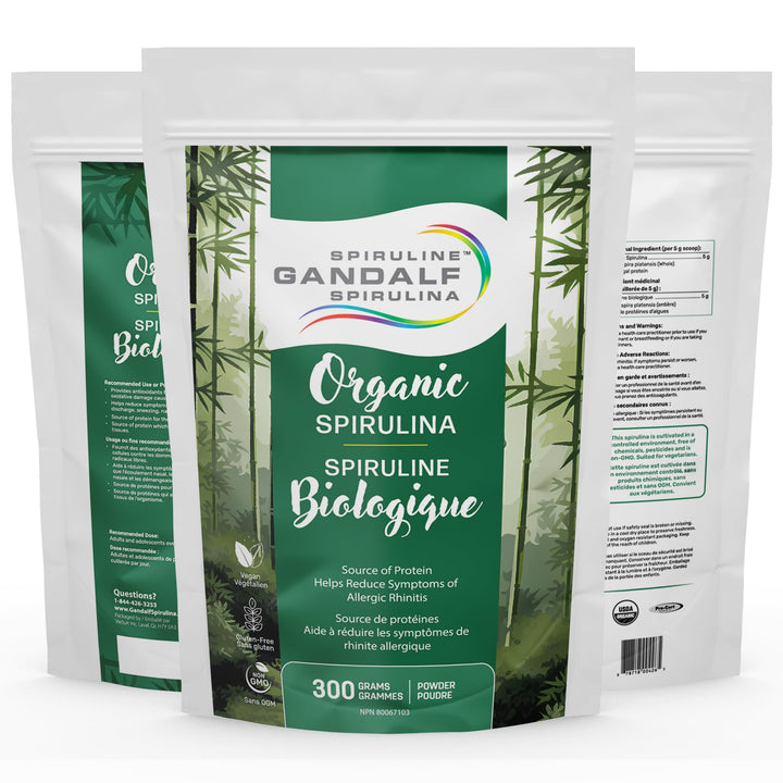 Gandalf - Spirulina Organic, 300g powder - Gandalf