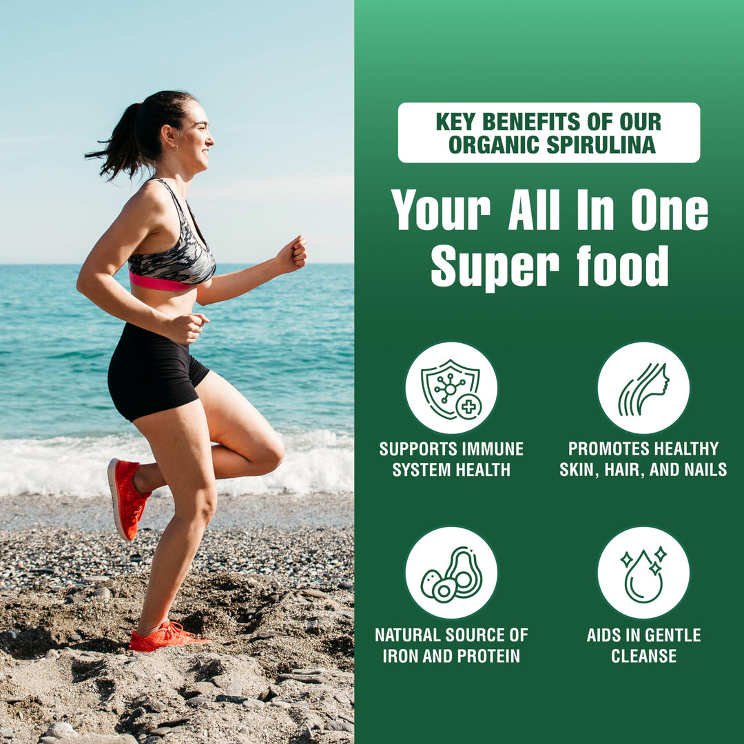 Gandalf - Spirulina Organic, 300g powder - Gandalf