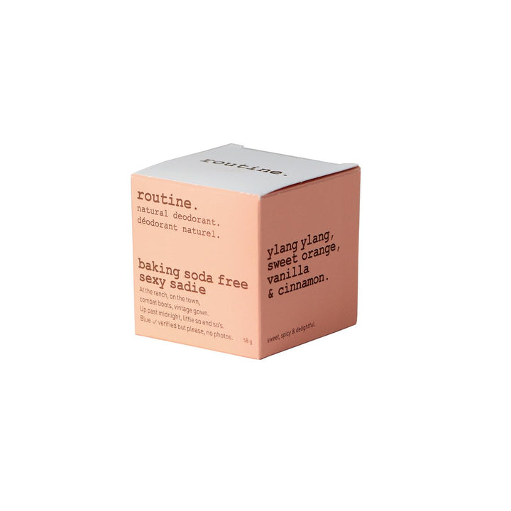 Routine Natural Beauty - Sexy Sadie (bsf) Deodorant Jar (58g)