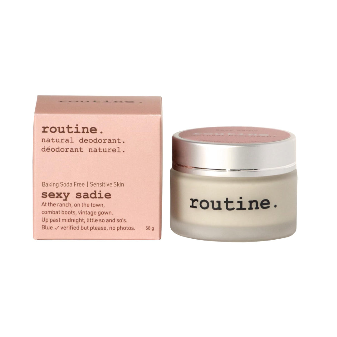 Routine Natural Beauty - Sexy Sadie (bsf) Deodorant Jar (58g)