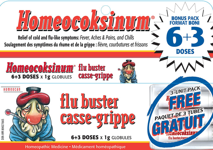 Homeocan - Homeocoksinum Flu Buster Duo (6+3) (9ct 12)