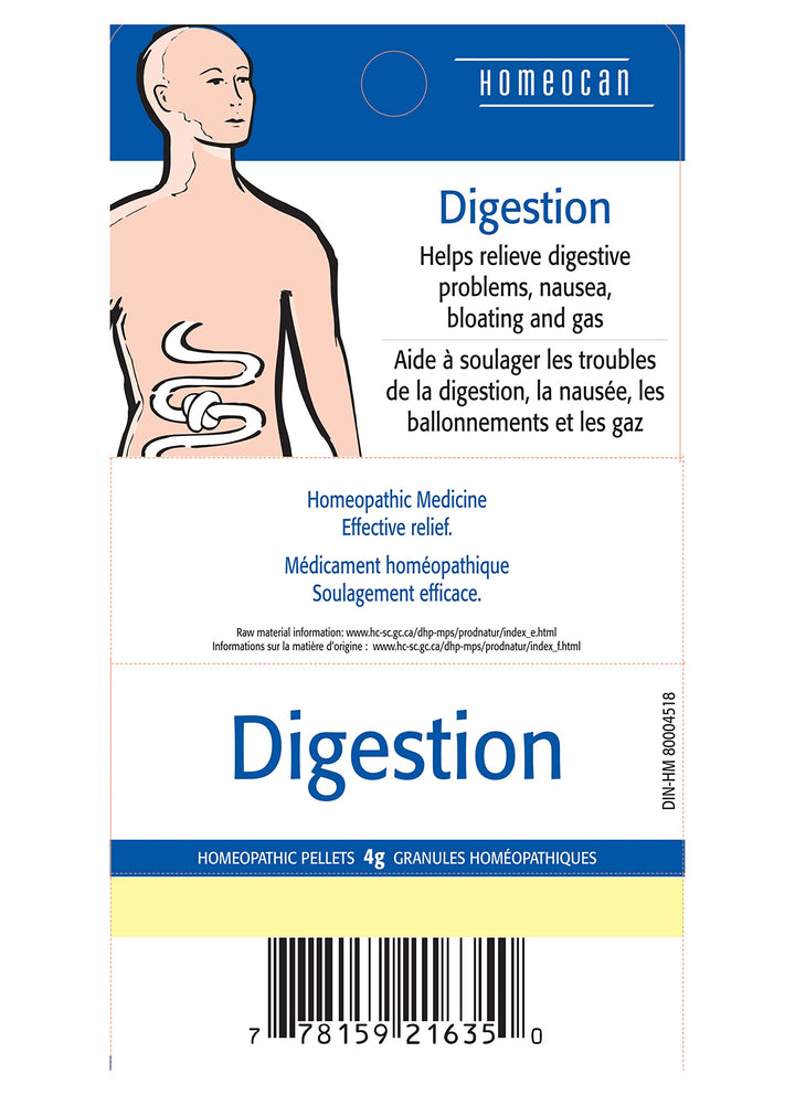Homeocan - Digestion Pellets (4g 12)