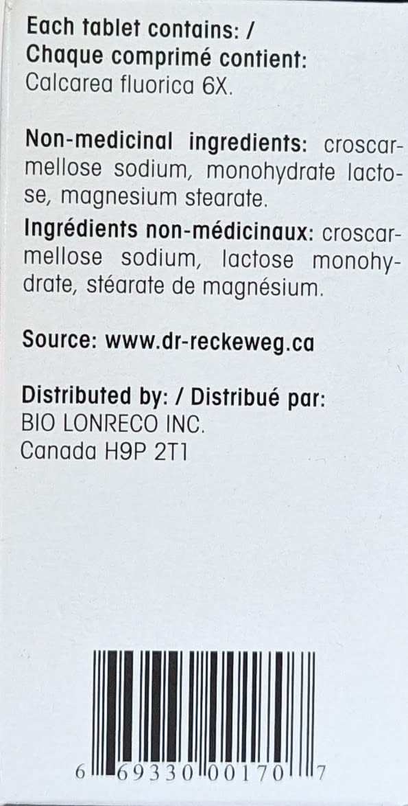 Homeocan - Calcarea Fluorica 6X (125tab 12)