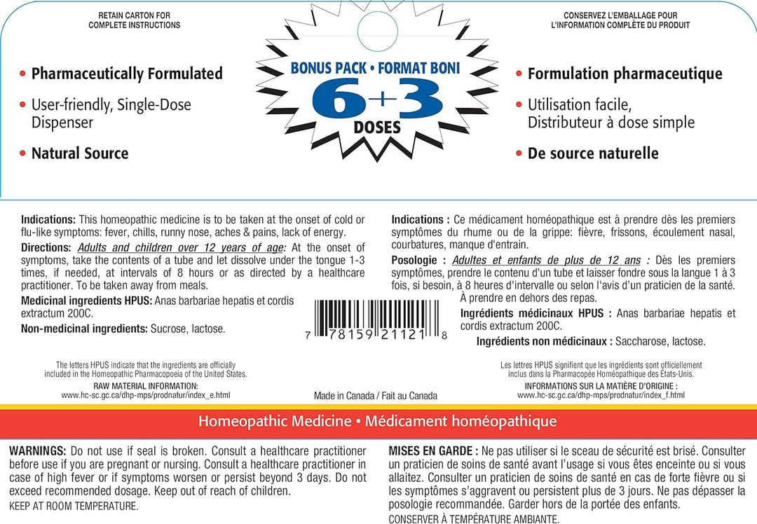 Homeocan - Homeocoksinum Flu Buster (12ct 12)