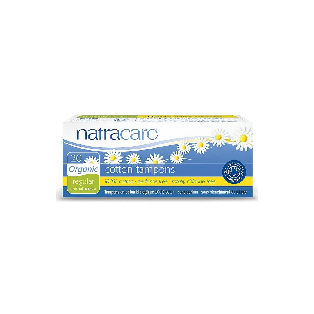 Natracare - Organic Cotton Tampons Regular (20ct 12)