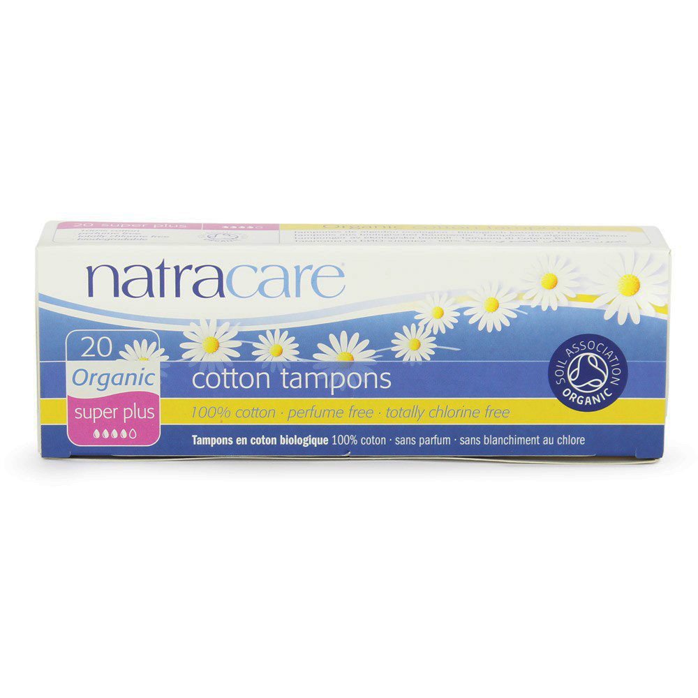 Natracare - ORGANIC Super Tampons (20ct 12)