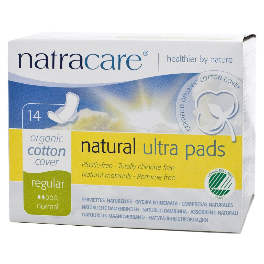 Natracare - Ultra Pads W/Wings Regular (14ct 12)
