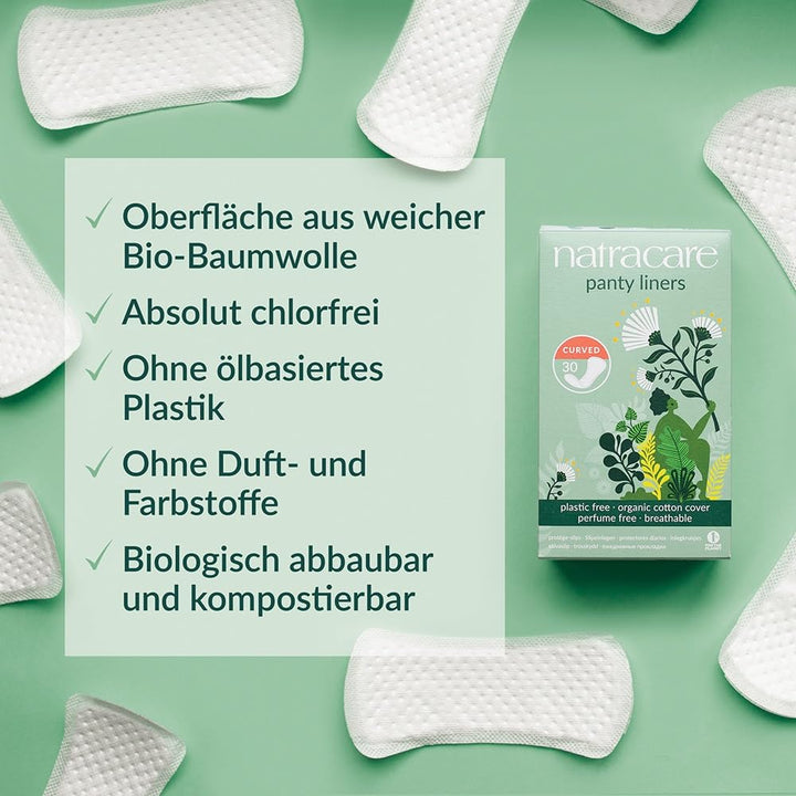 Natracare - Curved Panty Liners (30ct 16)
