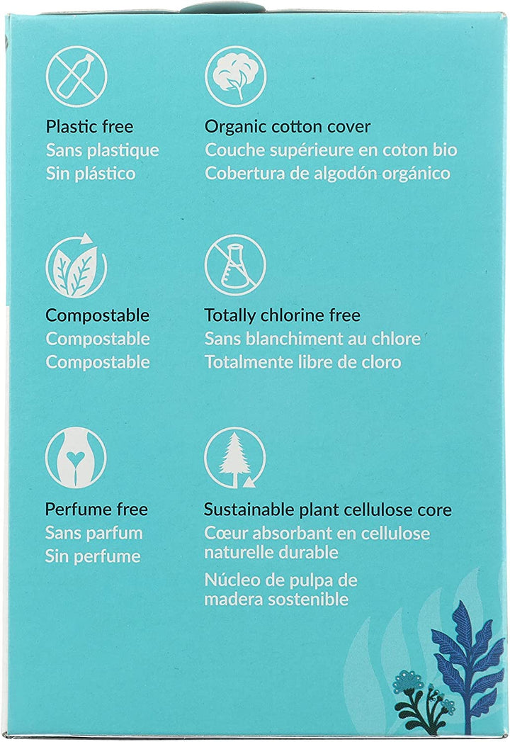 Natracare - Ultra Pads W/Wings Long (10ct 12)