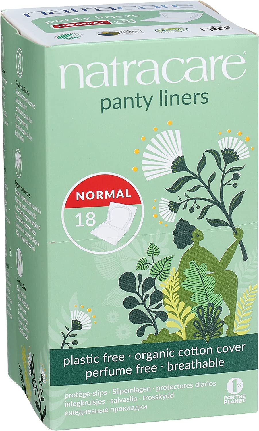 Natracare - Panty Liner Normal (18ct 10)