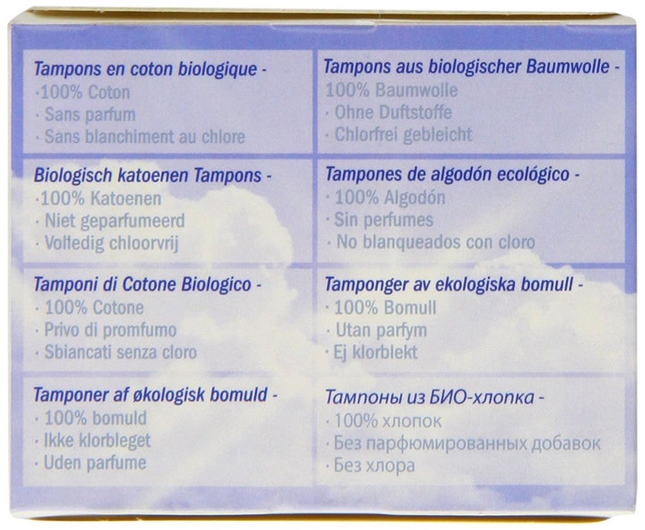 Natracare - ORG Reg Non-Applicator Tampons (10ct 20)