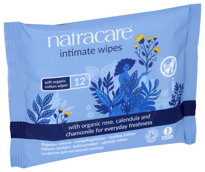 Natracare - Organic Cotton Intimate Wipes (12ct 24)