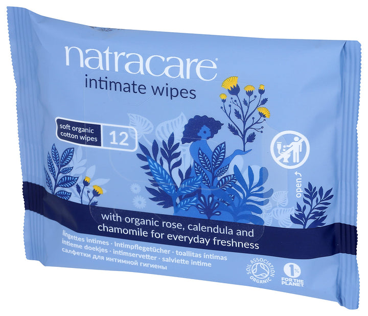 Natracare - Organic Cotton Intimate Wipes (12ct 24)