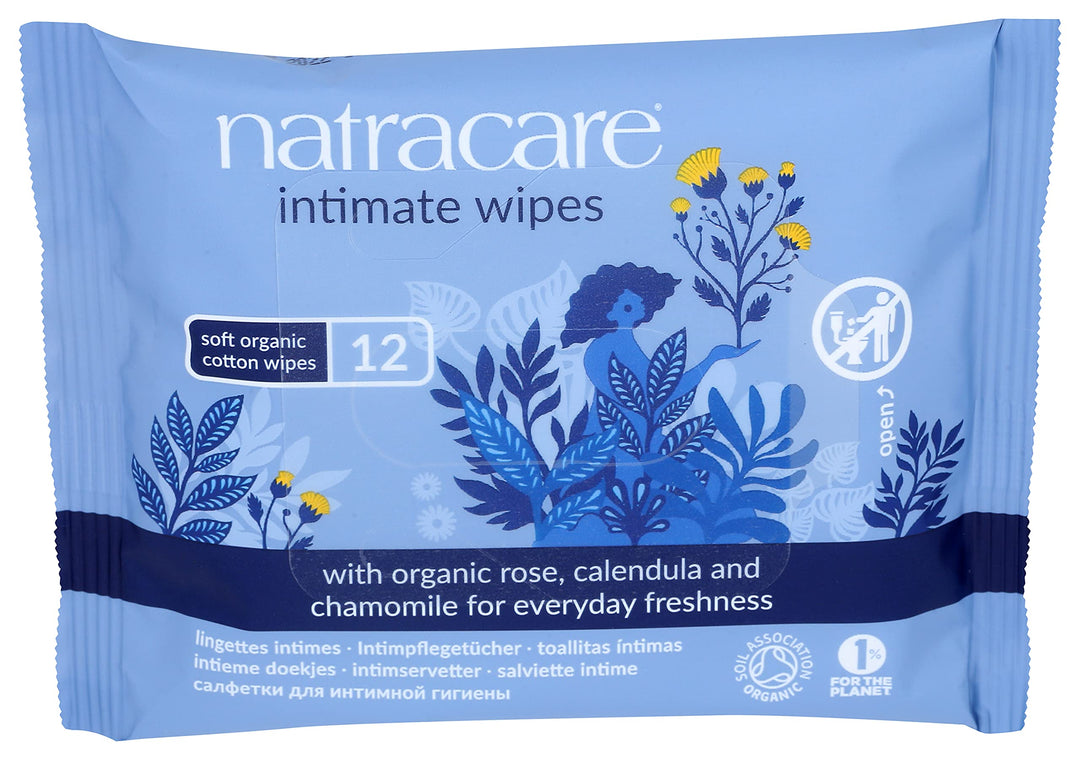 Natracare - Organic Cotton Intimate Wipes (12ct 24)