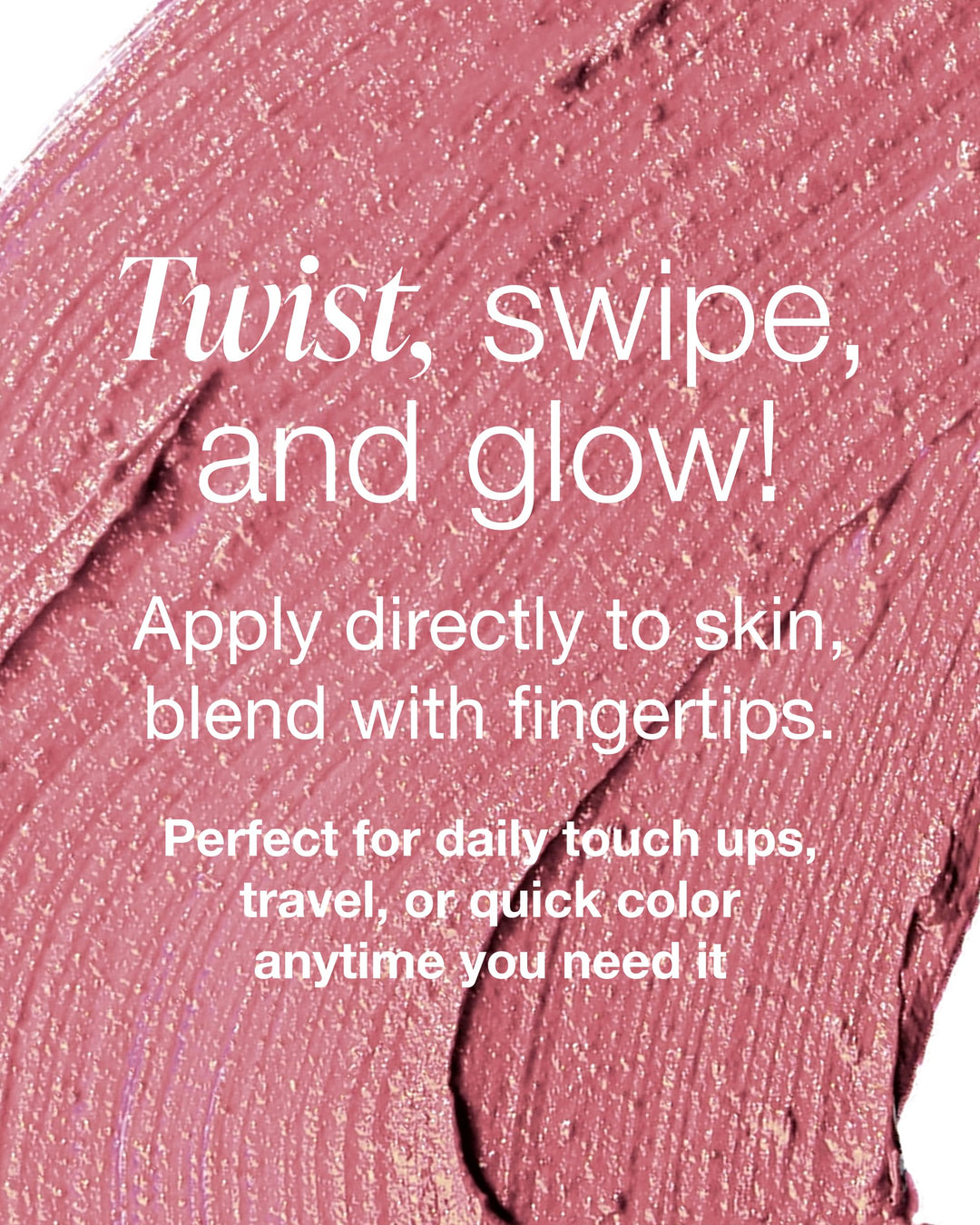 Mineral Fusion Natural Brands - 3-In-1 Color Stick Rosette (4.5g 12)