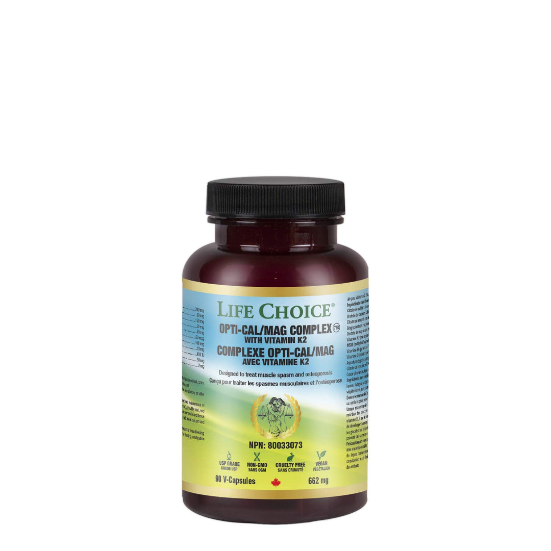 Life Choice® - Opti-Cal/Mag With Vitamin K2 (90vcap 12)
