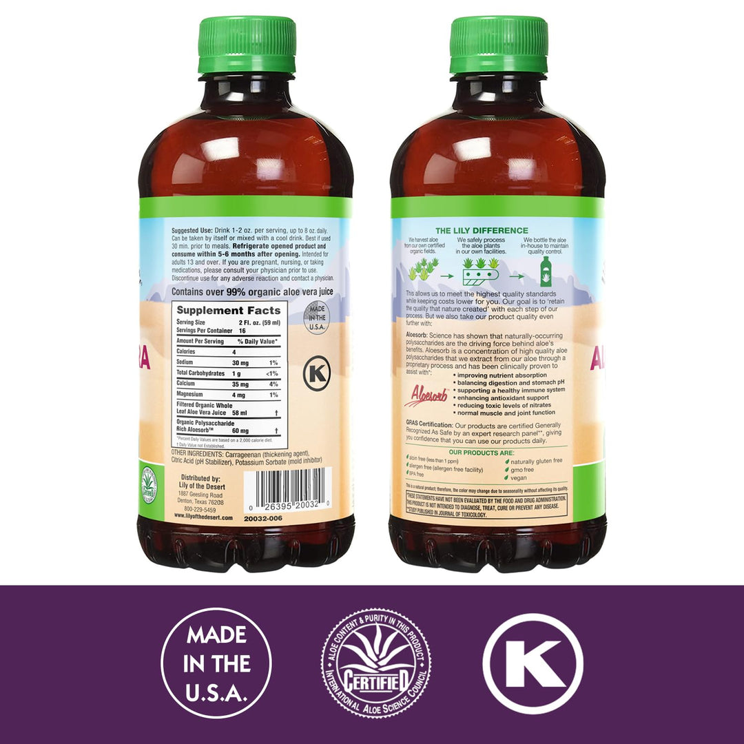 Aloe Vera Gel Whole Leaf - Plastic - Image 6
