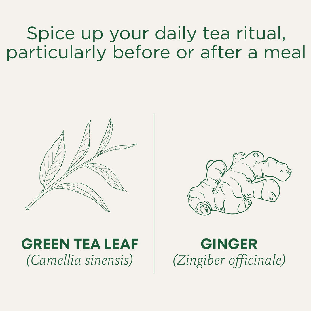 Organic Green Tea Ginger - Image 4
