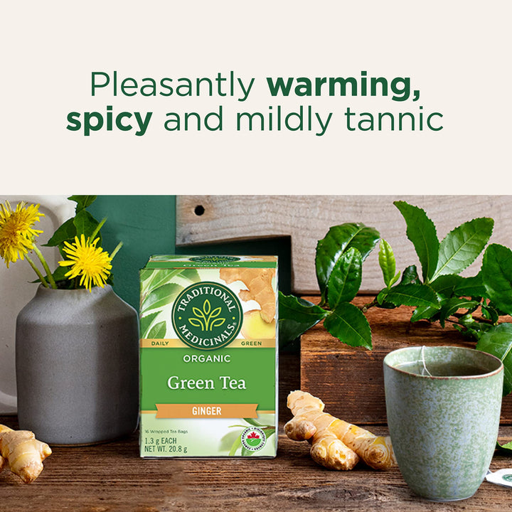Organic Green Tea Ginger - Image 7