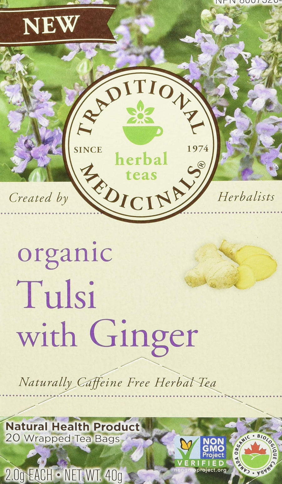 Organic Tulsi With Ginger - Image 1