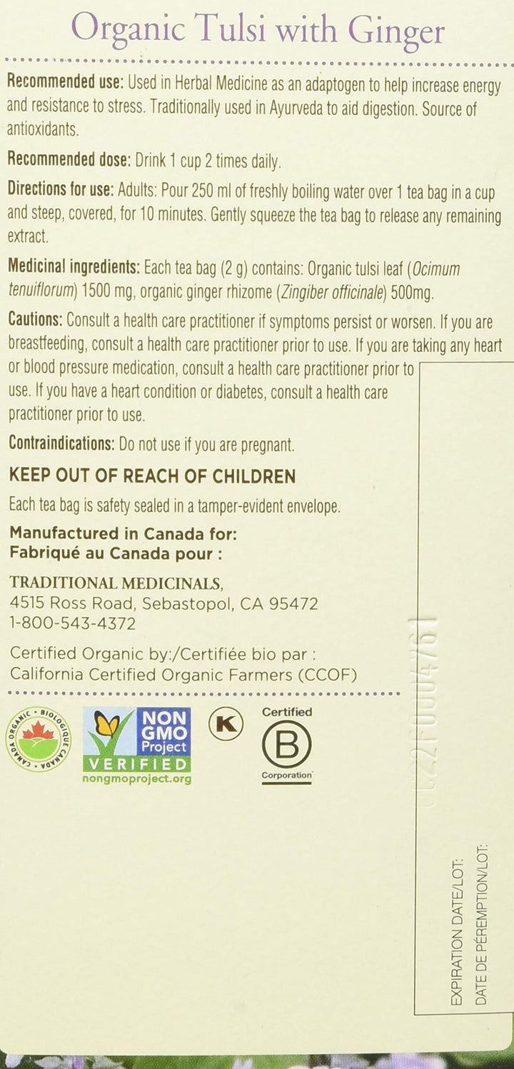 Organic Tulsi With Ginger - Image 4