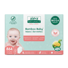 Bamboo Baby Sensitive Wipes Mega Pk - Image 1