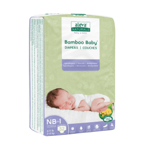 Bamboo Baby Diapers Size NB-1 - Image 1