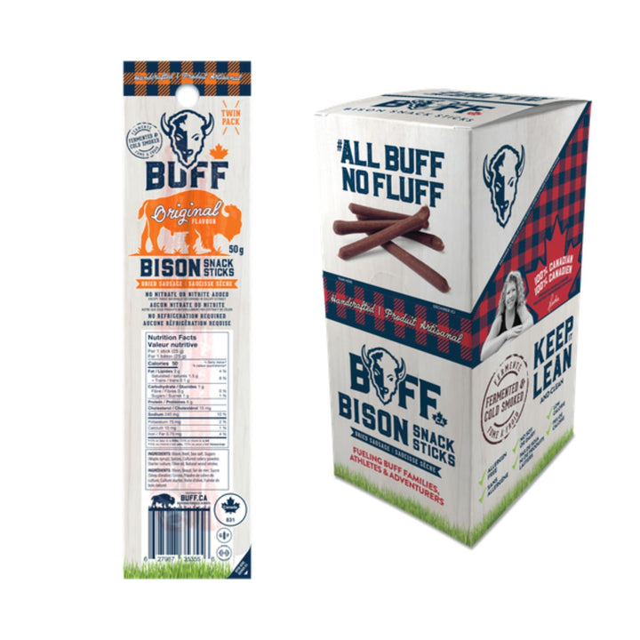 Bison Snack Stick - Original - Image 1