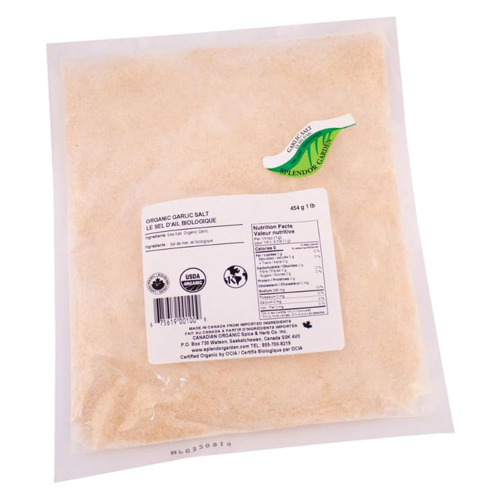 Organic Garlic Salt - Image 1