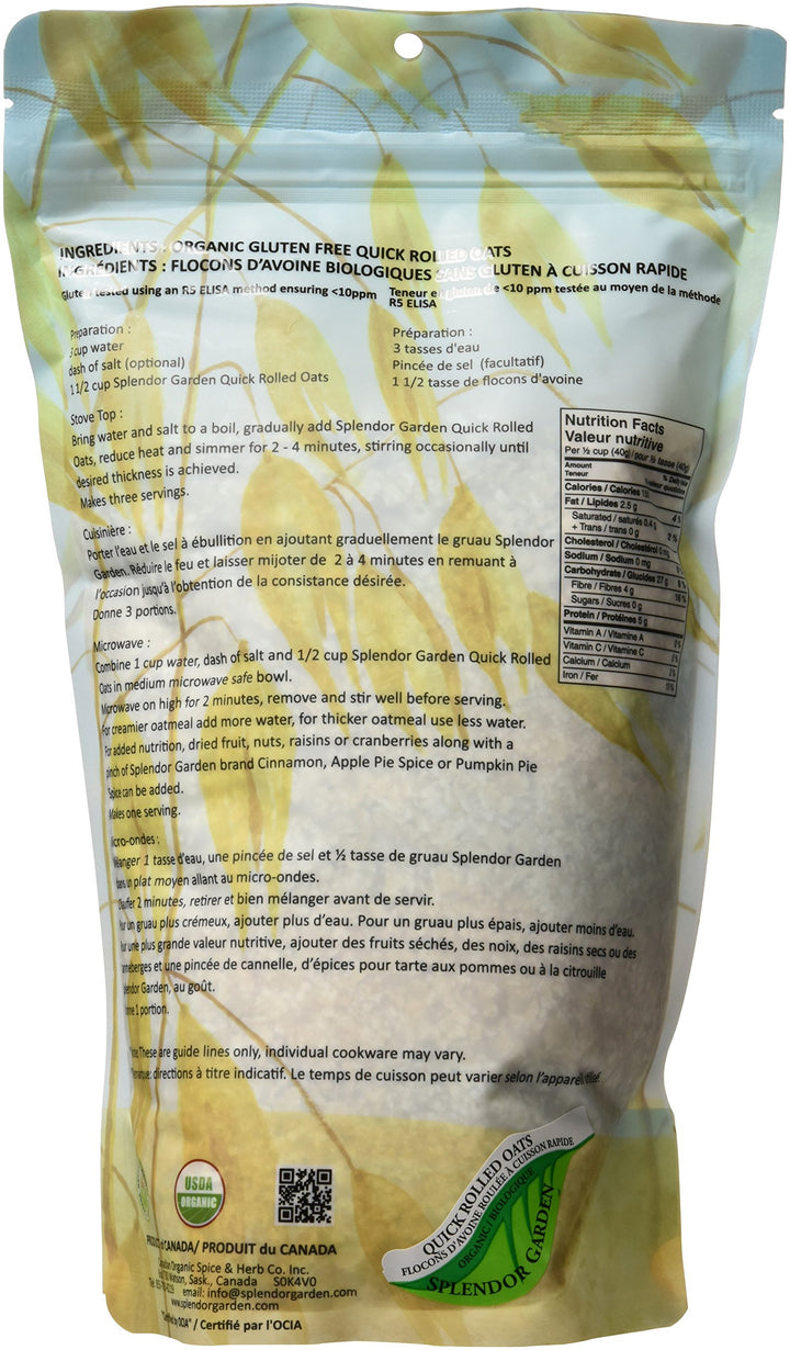 Organic Quick Rolled Oats - Image 4