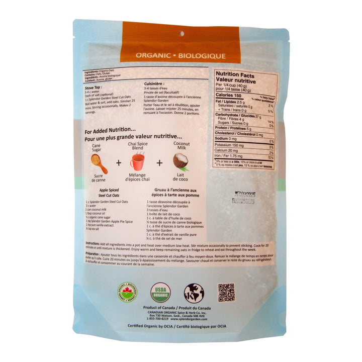 Organic Steel Cut Oats - Image 4