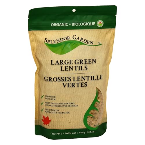 Organic Large Green Lentils - Image 1